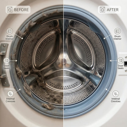 FurFlush Washing Machine Cleaner