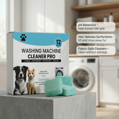 FurFlush Washing Machine Cleaner