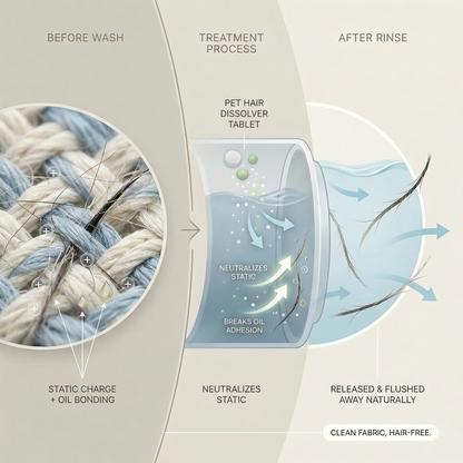 FurFlush Washing Machine Cleaner